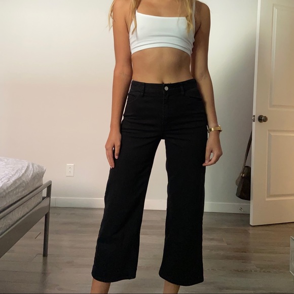 Aritzia Denim - SOLD Aritzia Wilfred Free Ashika Black Denim Pant